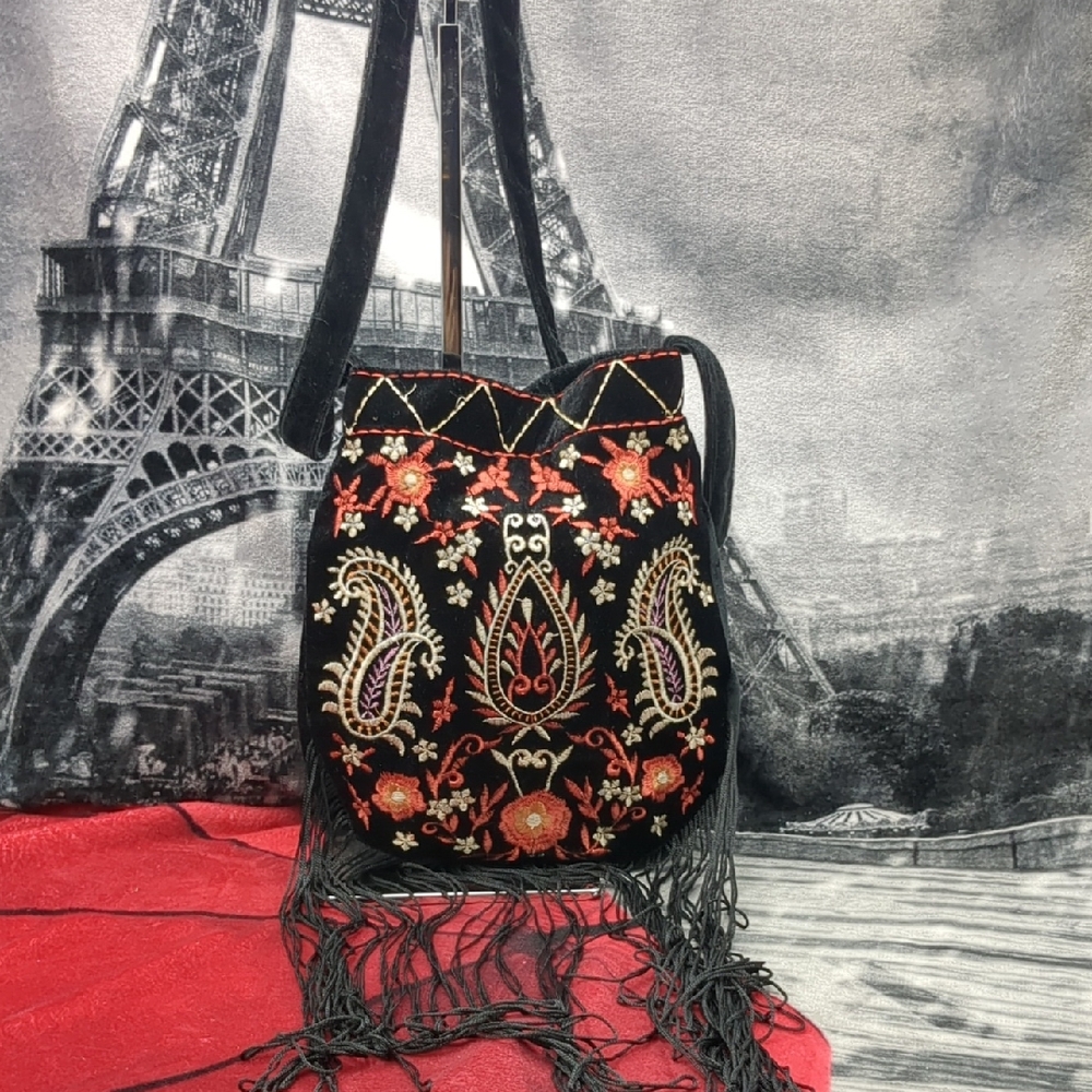 Earthbound Embroidered Bag